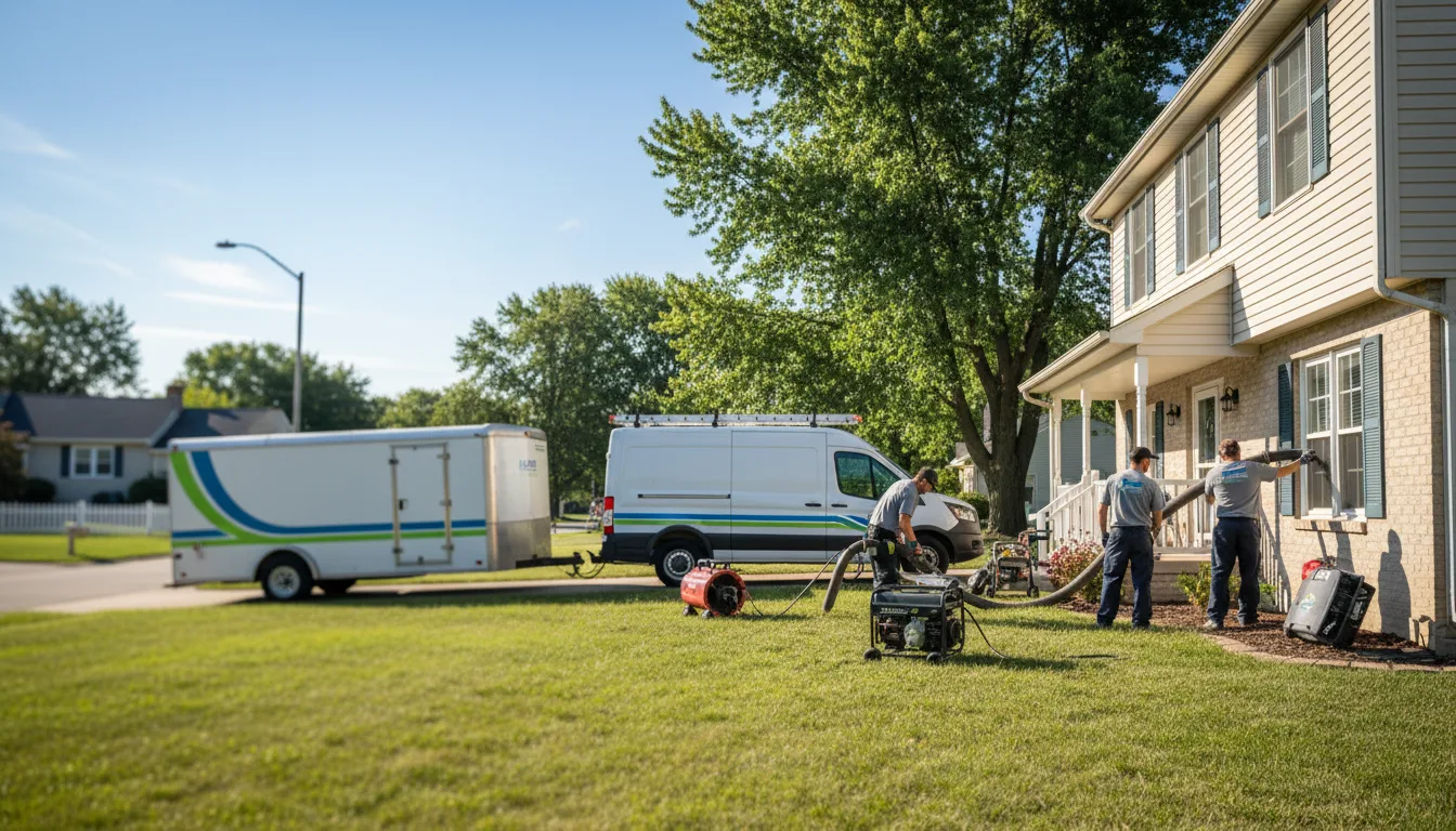 Flooded Basement Restoration And Cleanup With Repair in Mammoth Cave, KY near me